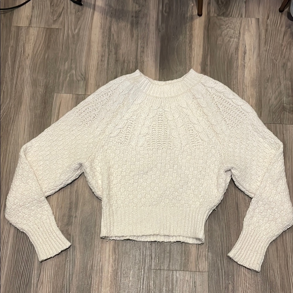 White Knit Sweater